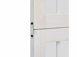 Tabique divisorio de 4 paneles en madera maciza de paulownia blanca^ Hot