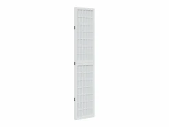 Tabique divisorio de 3 paneles en madera maciza de paulownia blanca^ Sale