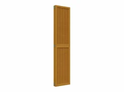Tabique divisorio de 5 paneles en madera maciza de paulownia marrón^ Sale