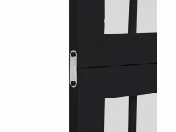 Biombo|Tabique divisorio de 6 paneles en madera maciza de paulownia negra