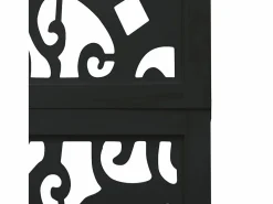 Tabique divisorio de 6 paneles en madera maciza de paulownia negra^ Online