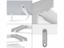 Tablero cambiador 80x76x10 wicko^Vicco