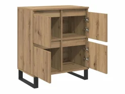 Clicnbuy Tableros Lateral 3 piezas Roble artisan 180 x 35 x 70 cm Beige Online