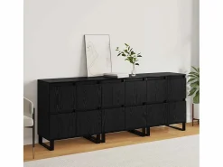 Tableros Lateral 3 piezas Roble 180 x 35 x 70 cm^Clicnbuy Discount