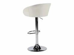 Taburete bar y cocina de cuero polipiel Chesterfield Diseño Tucson -^Super stool