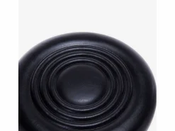 Taburete con ruedas asiento de polipiel giratorio esteticista oficina Nabu -^AHD
