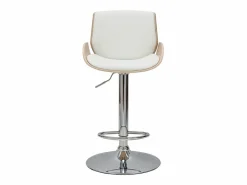 Taburete de cocina regulable y madera clara VESPER^Miliboo