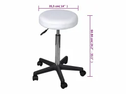 vidaxl Taburete De Oficina|Taburete de oficina