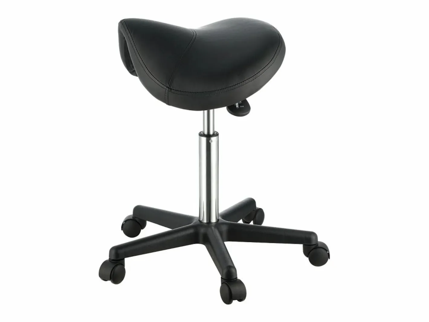 Taburete de Oficina SucceBuy Taburete de Asiento, Silla Rodante con Ruedas, Cuero PU Grueso^ Best