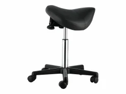 Taburete de Oficina SucceBuy Taburete de Asiento, Silla Rodante con Ruedas, Cuero PU Grueso^ Best