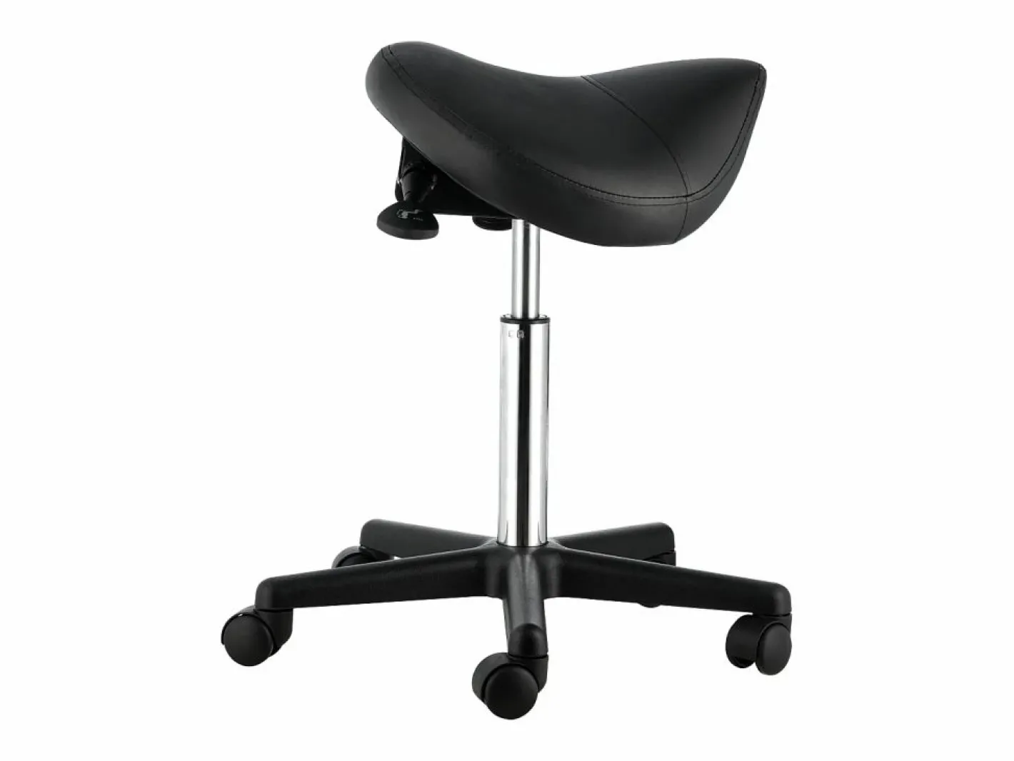 Taburete de Oficina SucceBuy Taburete de Asiento, Silla Rodante con Ruedas, Cuero PU Grueso^ Best