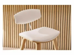 Taburetes de bar modernos y madera clar A69 cm (lote de 2) VASCO^Miliboo Outlet