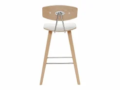 Taburetes de bar modernos y madera clar A69 cm (lote de 2) VASCO^Miliboo Outlet