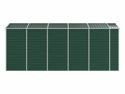 Tampa Cobertizo de jardín acero galvanizado 191x470x198 cm^Garden Furniture New