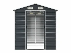 Tampa Cobertizo de jardín acero galvanizado antracita 191x215x198cm^Garden Furniture Discount