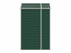Garden Furniture Tampa Cobertizo de jardín acero galvanizado 191x130x198 cm Verde Discount