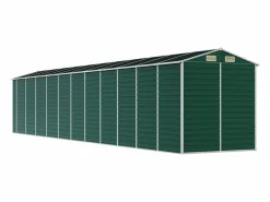Tampa Cobertizo de jardín acero galvanizado 191x980x198 cm^Garden Furniture Discount