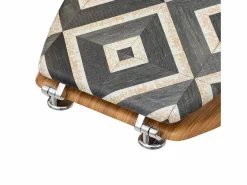 Five Tapa de inodoro con motivos negros Gris Clearance