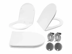 Rea Tapa Y Asiento Uf Duroplast Flat Carlo Carter White Blanco Outlet