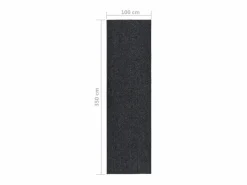 Tapiz 100x350 cm Antracita^ Hot