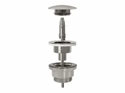 Rea Tapón Klik-Klak Brush Nickel Gris Discount