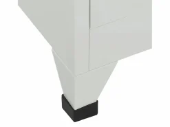 vidaxl Cajonera De Escritorio|Taquilla con 6 compartimentos acero 90x45x180 cm