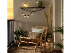 Tarro de Cristal LED Portátil Solar Winy 3000K Blanco Cálido^Ledkia Discount