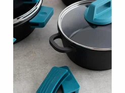 Tartera Confort Quid con tapa aluminio fundido azul/ Ø24 cm^ Outlet