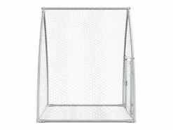 Garden Furniture Cama De Animales De Compañía|Taylor Ann Conejera acero galvanizado 100x105x120 cm