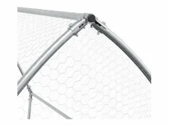 Garden Furniture Cama De Animales De Compañía|Taylor Ann Conejera acero galvanizado 100x105x120 cm
