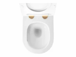 Taza De Inodoro Carlo Mini Tornado Nfq White Gold^Rea Discount