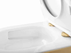 Taza De Inodoro Carlo Mini Tornado Nfq White Gold^Rea Discount