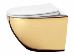 Taza De Inodoro Carlo Mini Tornado Nfq White Gold^Rea Discount