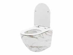 Rea Taza De Inodoro Carlos Duroplast/Slim/Zm Lava Matt Grey Gris Outlet