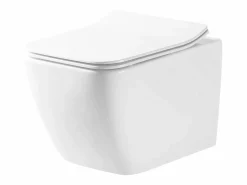 Rea Taza De Inodoro Martin Rimless Duroplast/Slim/Zm White Blanco Discount