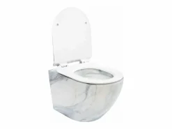 Rea Taza De Inodoro Wc Carlos Duroplast/Slim/Zm Granit Matt Grey Gris Online