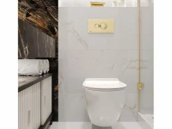 Rea Inodoro Suspendido|Taza De Inodoro Wc Carter Rimless Duroplast/Slim/Zm N White