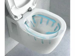 Rea Inodoro Suspendido|Taza De Inodoro Wc Carter Rimless Duroplast/Slim/Zm N White