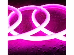 Ledkia TechBrey Tira LED Neón Regulable 220V BOBINA 50m Circular SFLEX14 8W/m Corte 100cm IP65 Transparente Online