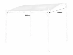 Sweeek Cenador Y Quiosco|Techo de lona para pérgola brestum 3x2.5m