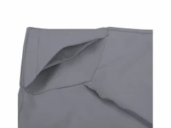 Techo de repuesto para pabellón metálico de 3x3m, poliéster, impermeable, oscuro (300x300x18 cm)^ New