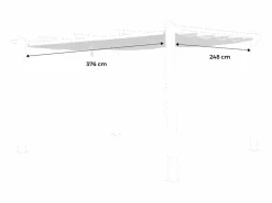 Techo de repuesto para pérgola 3x4m^Sweeek New