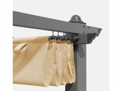 Sweeek Techo de repuesto para pérgola 3x3m Beige Hot