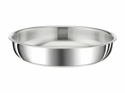 Tefal Set 3 piezas, Sartenes 24/28 cm, Mango, Inducción, Plateado Online