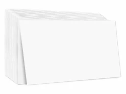 Tejas Autoadhesivas PVC SucceBuy Placas de Techo, Lote de 10, 60.96CM x 121.92CM, Espuma PVC, Anti incendio, Blanco Clearance