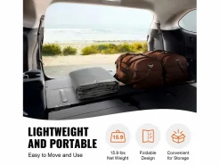 Tejido de Avent SucceBuy de Repuesto para Abri D'Automóvil, 366 x 610 cm, , Lona Resistente para Cobertizo de Garaje, Impermeable y con Protección UV Gris