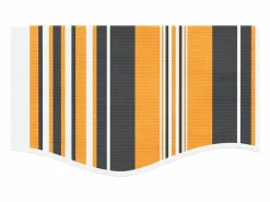 Tela de repuesto de toldo rayas de colores 4,5x3 m ES709942^ Online