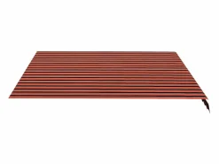 Marquesina|Tela de repuesto para toldo naranja y marrón 4,5x3,5 m ES708976