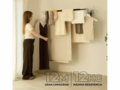 Tendedero Plegable Pared Wall V120 - Newlux^ New