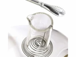 Presentación Y Servicio|Tetera de vidrio y bambú 1 L + pajita de acero inoxidable con filtro